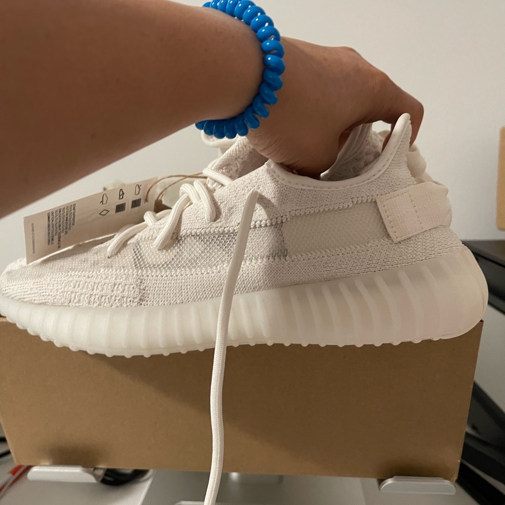 Yeezy Boost Bone- Brand new never worn. Reason for selling: Wrong size